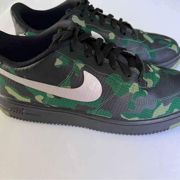 Nike Air Force 1 Ultraforce SE GS 'Camo Ripstop' 859340-002 Youth Size 6.5 - Picture 10 of 15